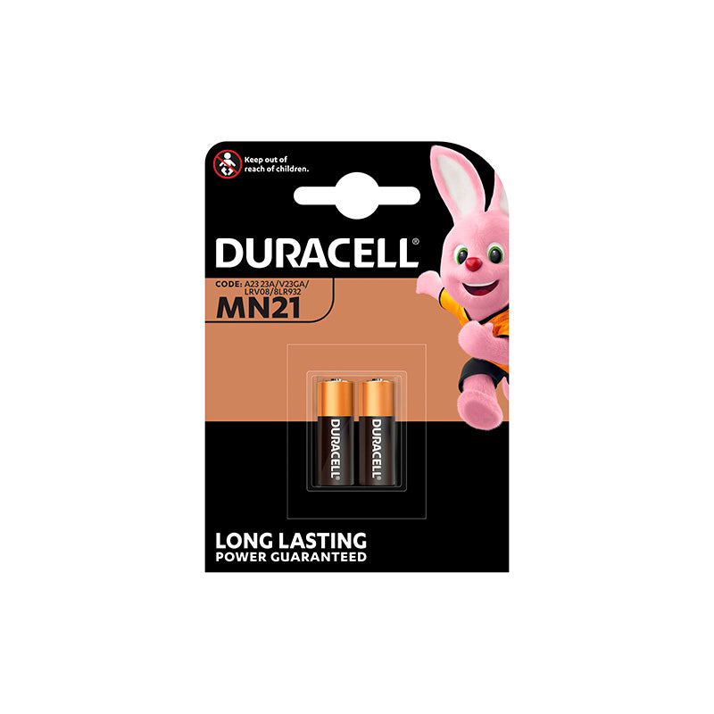 BATERIA ALCALINA DURACELL MN21 LR23A 12V BLISTER*2