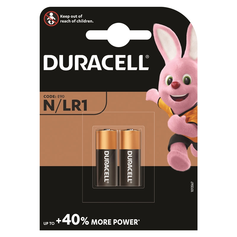 BATERIA ALCALINA DURACELL MN9100 N LR1 1,5V BLISTER*2