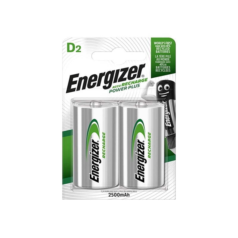 ENERGIZER POWER PLUS PILA RECARGABLE HR20 2500mAh BLISTER*2