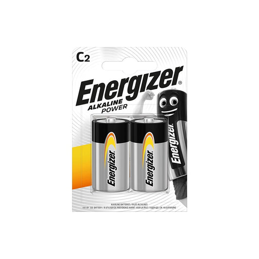 ENERGIZER ALKALINE POWER PILA ALCALINA C LR14 BLISTER*2