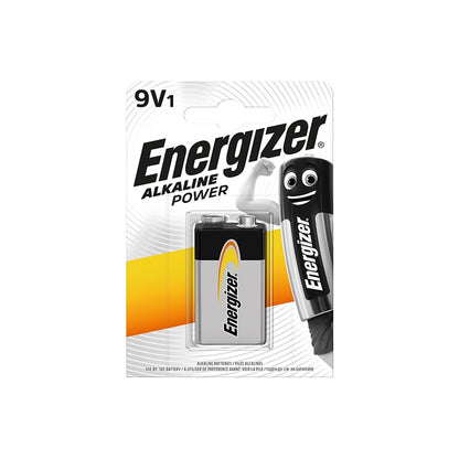 ENERGIZER ALKALINE POWER BATERIA ALCALINA 9V LR61 BLISTER*1