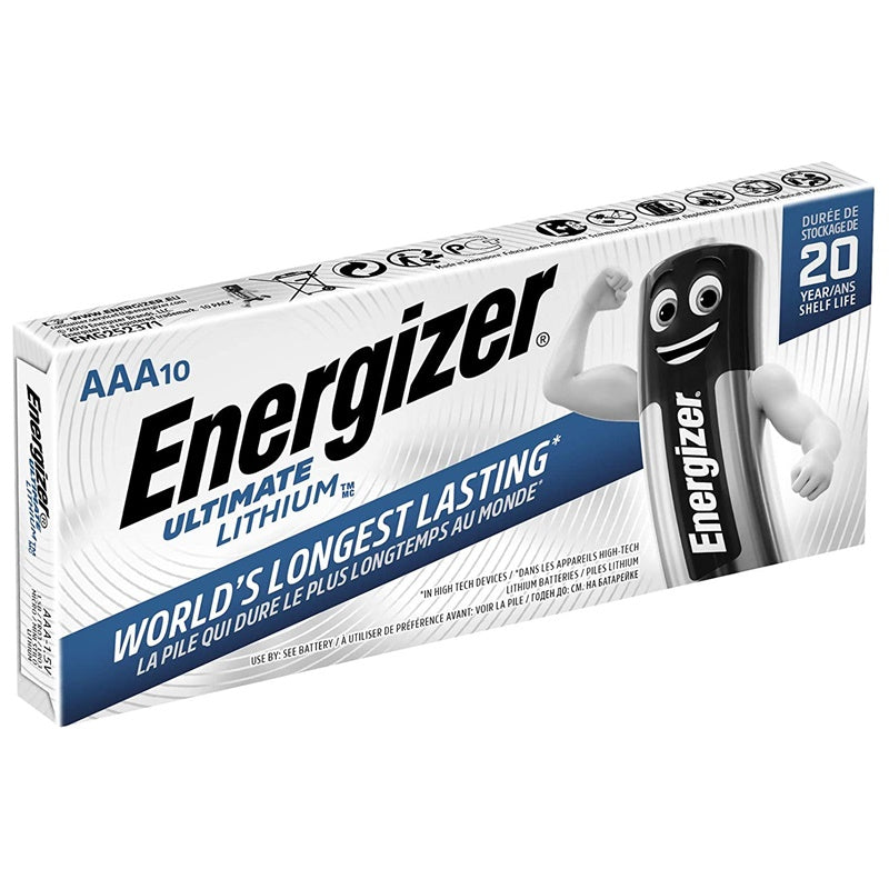 ENERGIZER ULTIMATE LITHIUM (BATTERY PRICE) LITHIUM AA L91 FR6 BOX*10