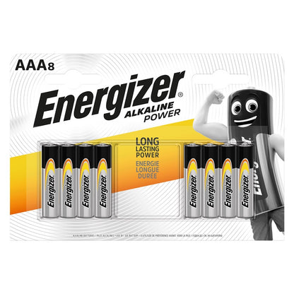 ENERGIZER ALKALINE POWER AAA BATERIA ALCALINA LR03 BLISTER*8