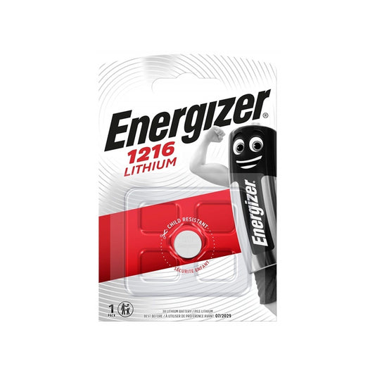 ENERGIZER PILA BOTON LITIO CR1216 3V BLISTER*1