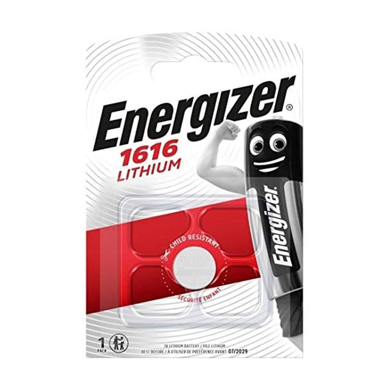 ENERGIZER PILA BOTON LITIO CR1616 3V BLISTER*1
