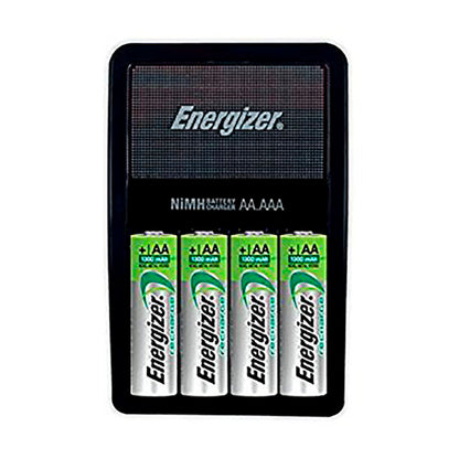 CARREGADOR BASE ENERGIZER + 4xHR6 AA 1300mAh