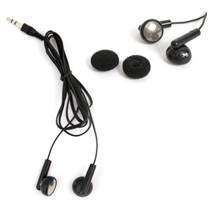 FIESTA AURICULARES MINI JACK FISB XT-6163 NEGRO
