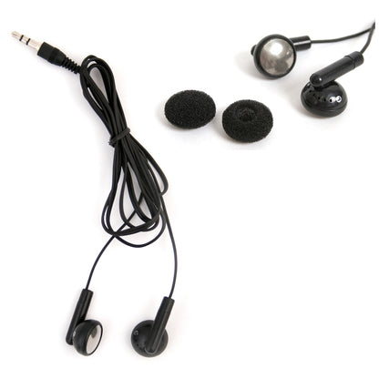 FIESTA AURICULARES MINI JACK FISB XT-6163 NEGRO