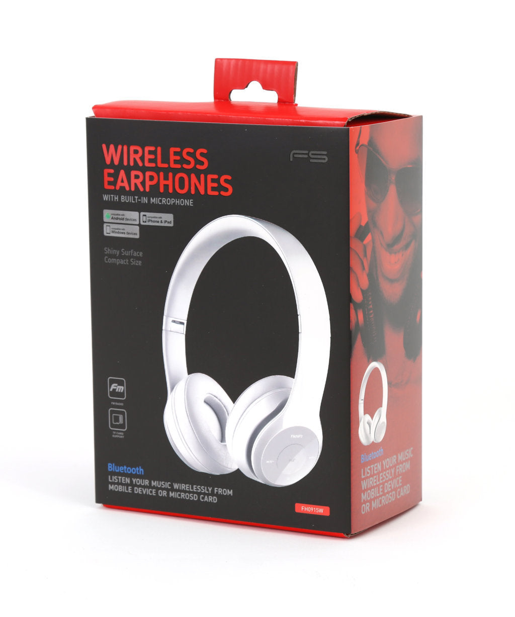 OMEGA FREESTYLE CASCO BLUETOOTH FH0915 BLANCO/BLANCO