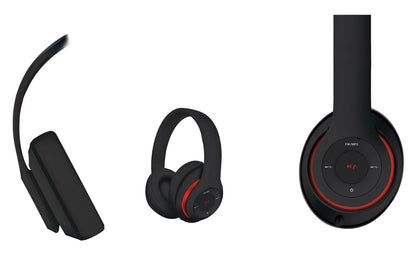 OMEGA FREESTYLE CASCO BLUETOOTH FH0916 NEGRO/NEGRO