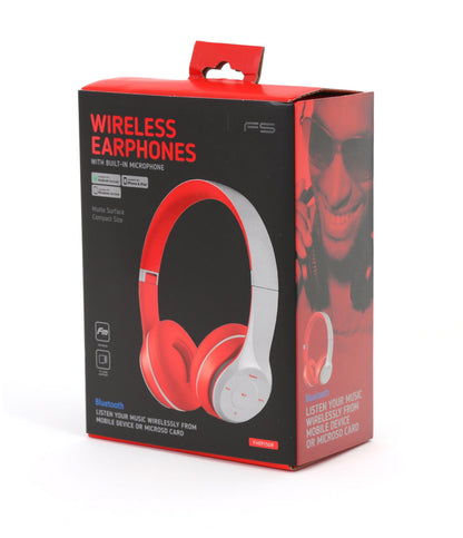 OMEGA FREESTYLE CASCO BLUETOOTH FH0915 GRIS/ROJO