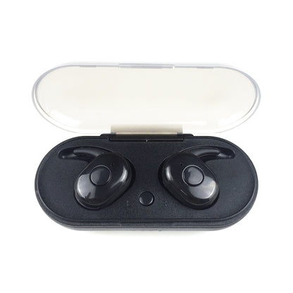 OMEGA FREESTYLE AURICULARES BLUETOOTH 5.0 + ESTUCHE CARGA CVC 6.0 ANC NEGRO