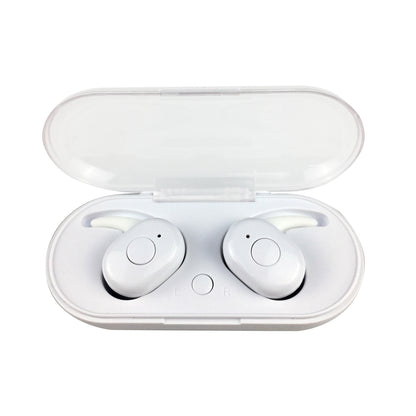 OMEGA FREESTYLE BLUETOOTH 5.0 HEADPHONES + CHARGING CASE CVC6.0 ANC WHITE