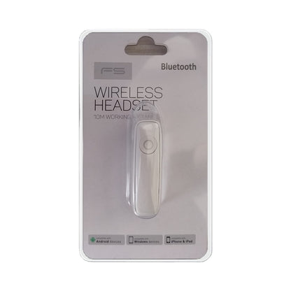 OMEGA FREESTYLE AURICULAR MANOSLIBRES BLUETOOTH 5.0 ICON BLANCO