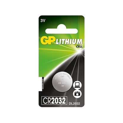 GP LITHIUM BUTTON BATTERY CR3032 3V BLISTER*1