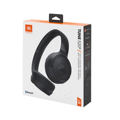 FONE DE OUVIDO JBL HEADBAND BLUETOOTH TUNE 525 PRETO