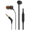 JBL AURICULARES BOTON CON MICROFONO TUNE T160 NEGRO