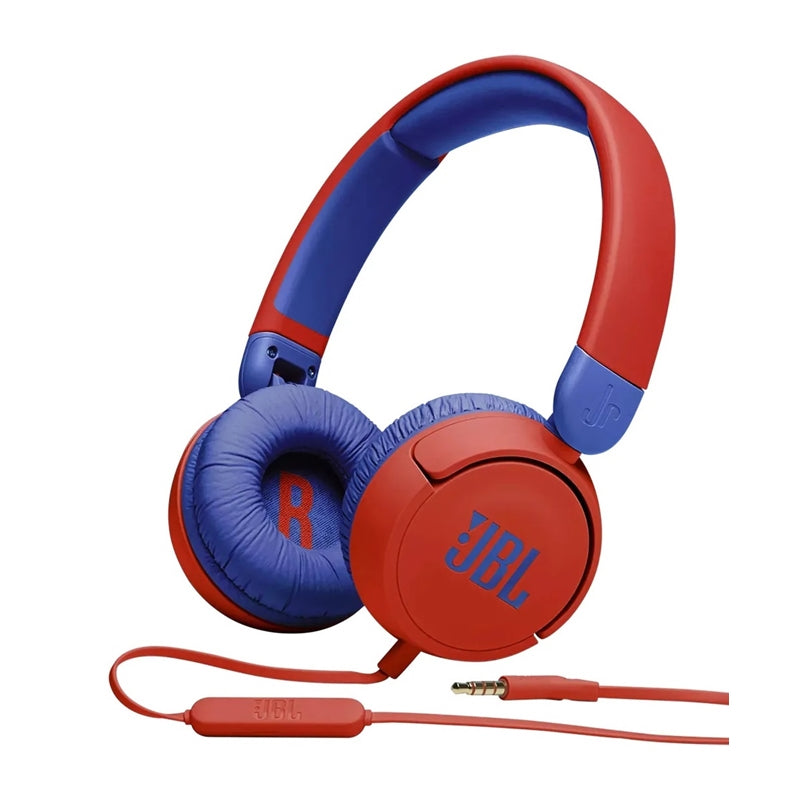 JBL AURICULARES DIADEMA JUNIOR JR310 ROJO/AZUL