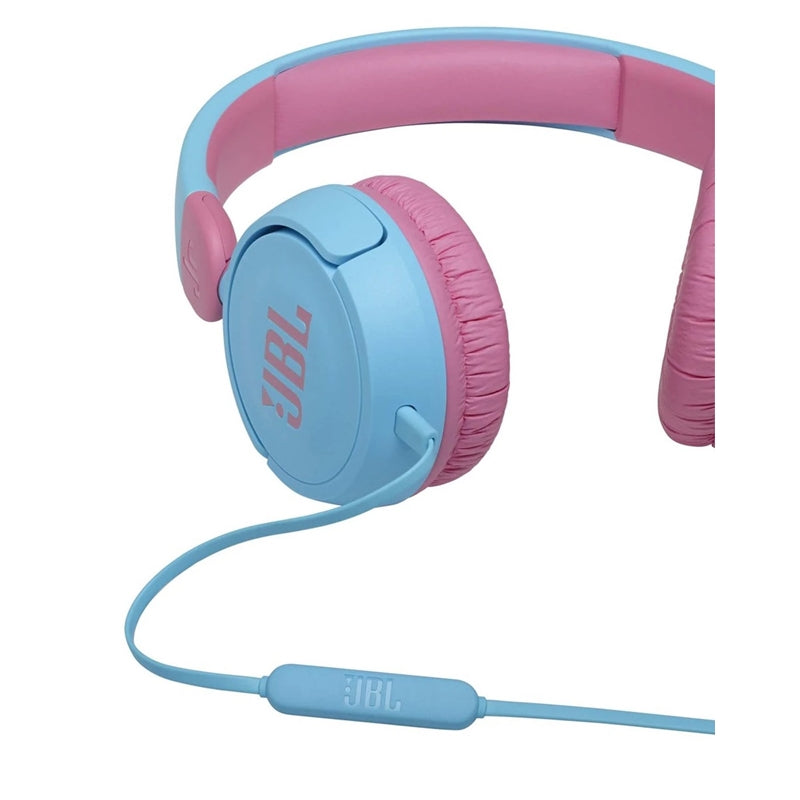 JBL AURICULARES DIADEMA JUNIOR JR310 AZUL/ROSA