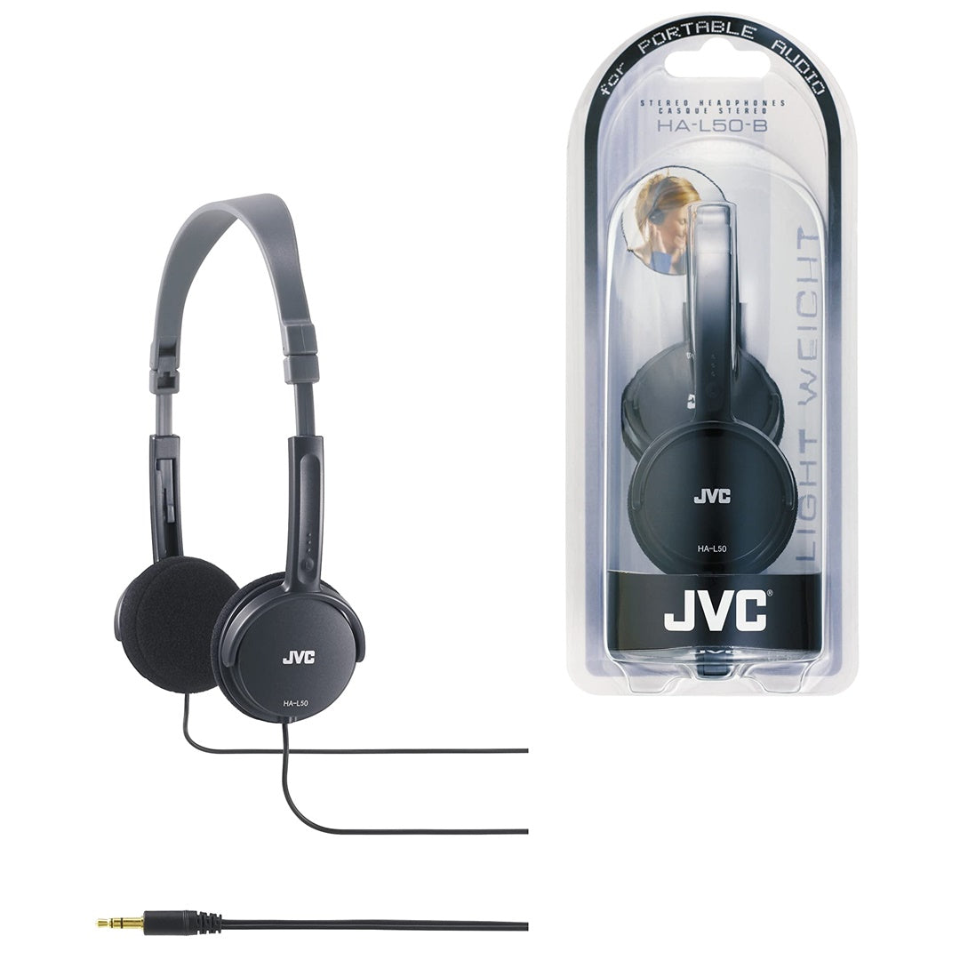 JVC AURICULAR DIADEMA HA-L50 NEGRO