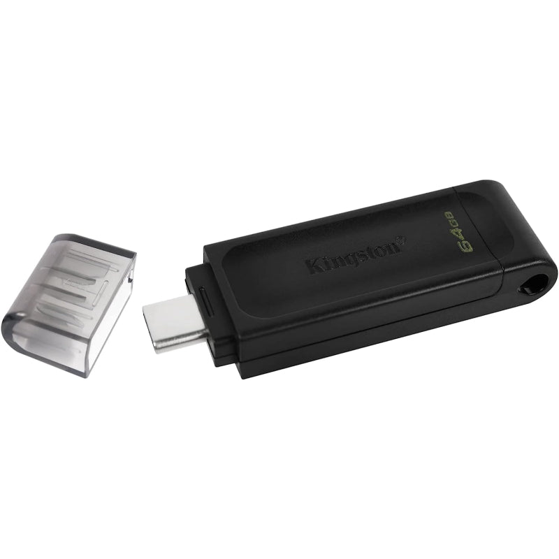 KINGSTON PENDRIVE USB-C 3.2 64GB DATA TRAVELER 70