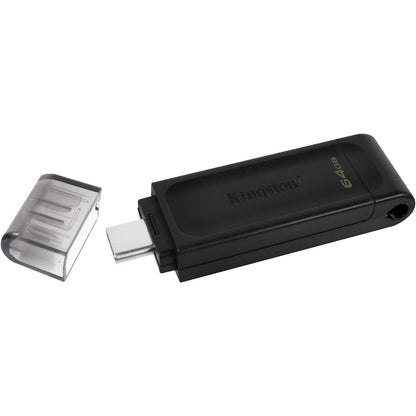 KINGSTON PENDRIVE USB-C 3.2 64GB DATA TRAVELER 70