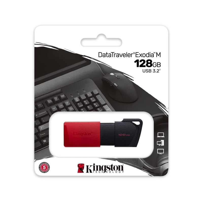 KINGSTON PENDRIVE USB 3.2 128GB DATA TRAVELER EXODIA M