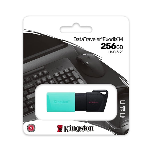 KINGSTON PENDRIVE USB 3.2 256GB DATA TRAVELER EXODIA M