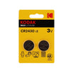 KODAK PILA BOTON LITIO CR2430 3V BLISTER*2