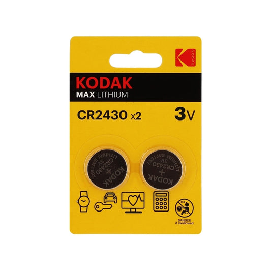 KODAK PILA BOTON LITIO CR2430 3V BLISTER*2