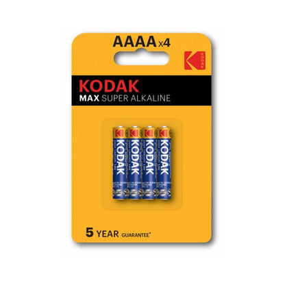 KODAK MAX PILA ALCALINA AAAA 1,5V BLISTER*4