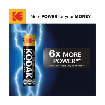 KODAK XTRALIFE PILA ALCALINA AAA LR03 BLISTER*5+5