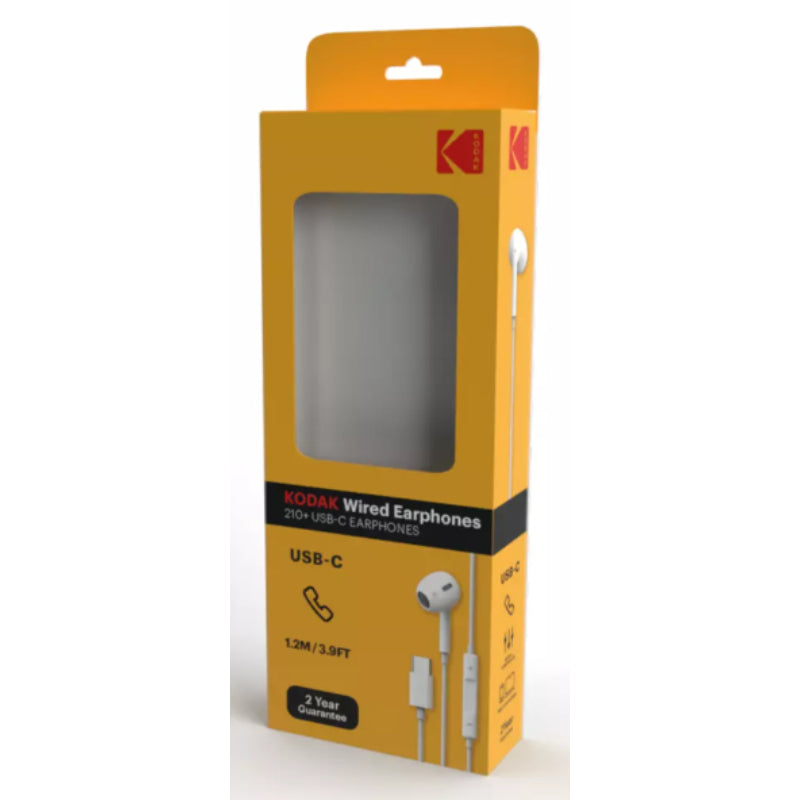 KODAK AURICULARES BOTON + MIC 210+ TIPO-C