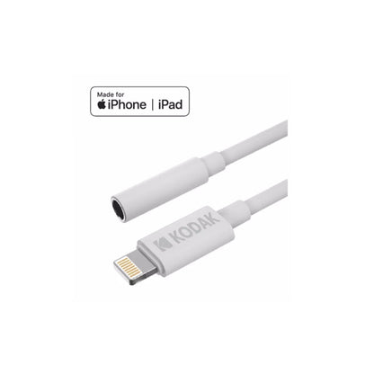KODAK AUX TO LIGHTNING CABLE 11CM WHITE BOX