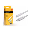 KODAK CABLE AUX A TIPO-C 11CM CAJA BLANCO