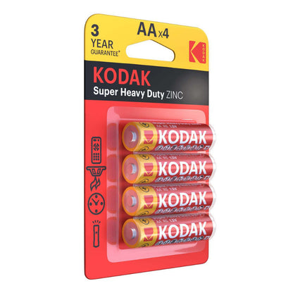 KODAK EXTRA HEAVY-DUTY PILA SALINA AA R6 BLISTER*4