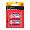 KODAK EXTRA HEAVY-DUTY PILA SALINA C R14 BLISTER*2