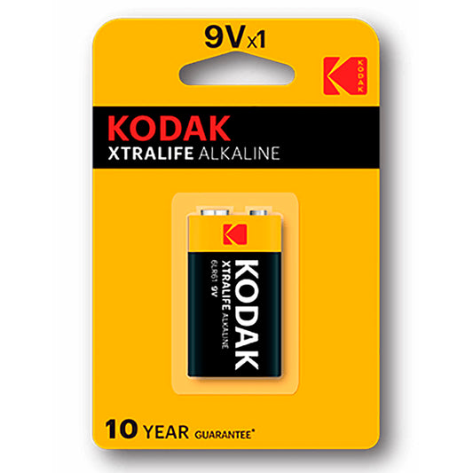 KODAK XTRALIFE PILA ALCALINA 9V LR61 BLISTER*1