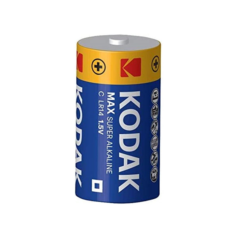 KODAK MAX PILA ALCALINA C LR14 BLISTER*2