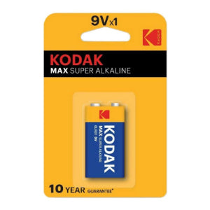 KODAK MAX ALKALINE BATTERY 9V LR61 BLISTER*1
