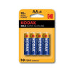 KODAK MAX PILA ALCALINA AA LR6 BLISTER*4