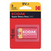 KODAK EXTRA HEAVY-DUTY PILA SALINA 9V 6F22 BLISTER*1