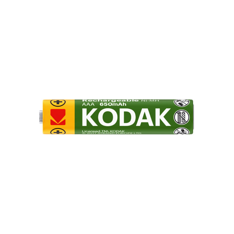 PILHA RECARREGÁVEL KODAK HR03 AAA 650mAh BLISTER*2