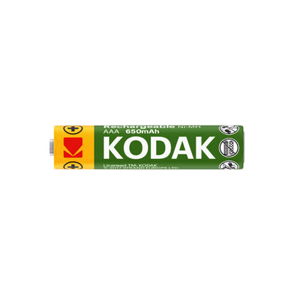 PILHA RECARREGÁVEL KODAK HR03 AAA 650mAh BLISTER*2