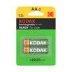 KODAK PILA RECARGABLE HR6 AA 2600mAh BLISTER*2