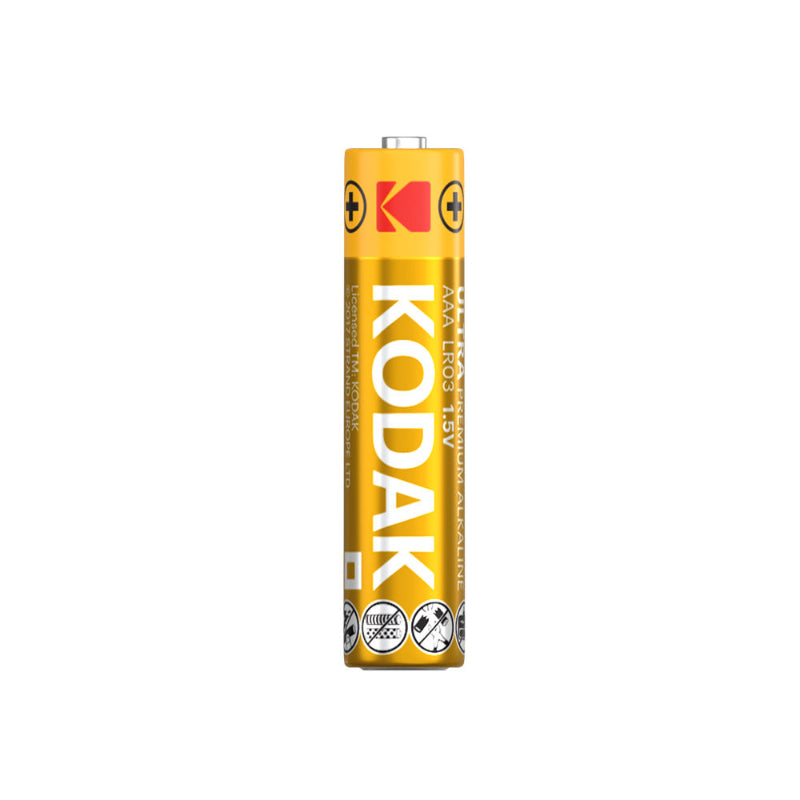 KODAK ULTRA ALKALINE AAA BATTERY LR03 BLISTER*4