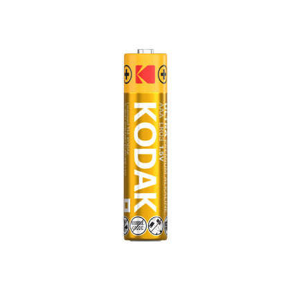 KODAK ULTRA ALKALINE AAA BATTERY LR03 BLISTER*4