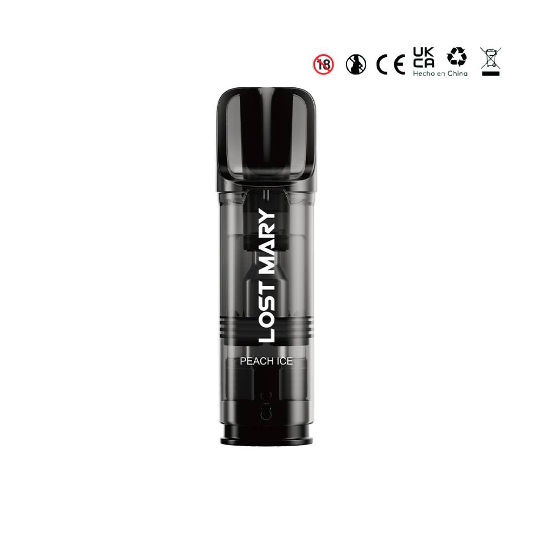 LOST MARY TAPPO 2ML x 2 0% Nic Peach Ice