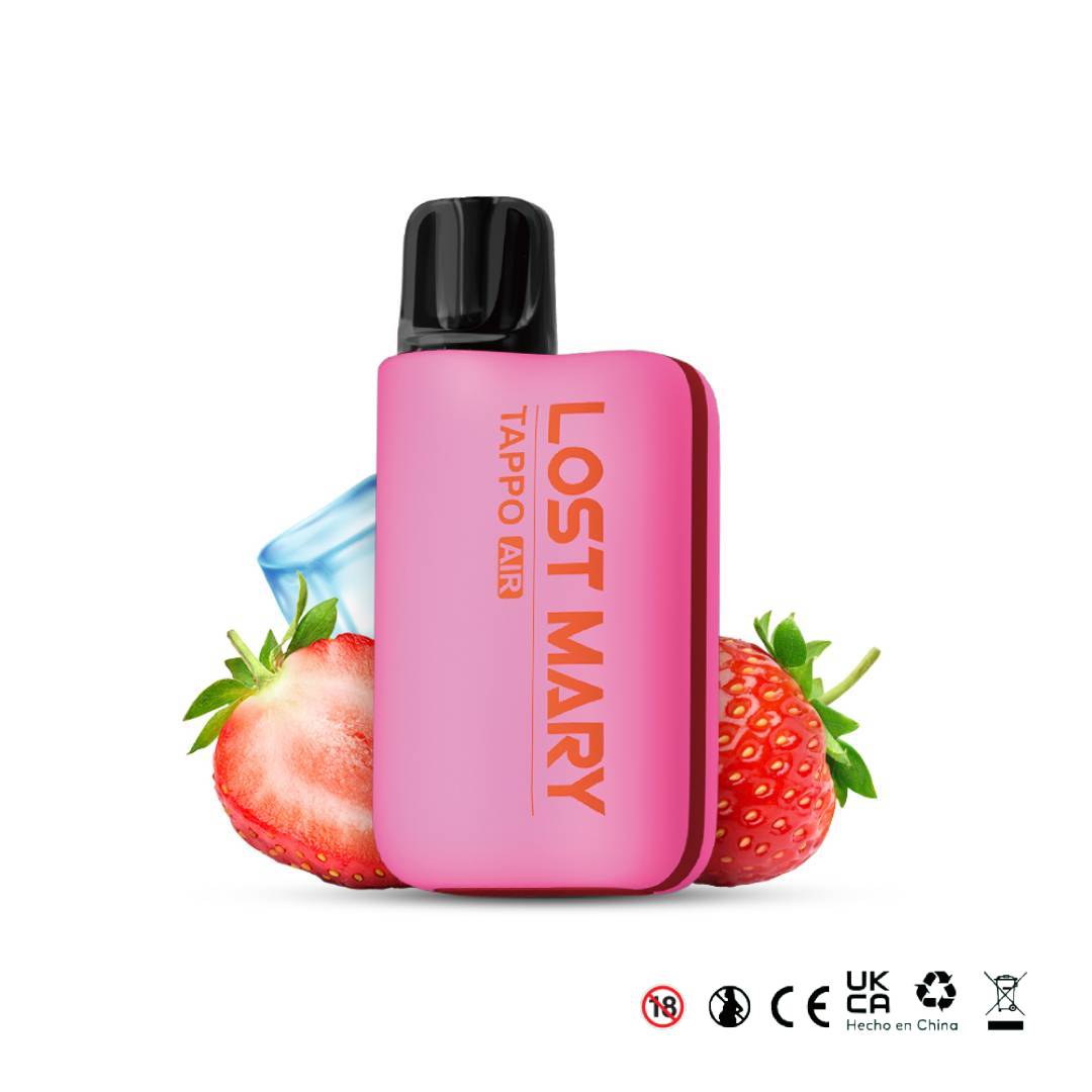 LOST MARY TAPPO AIR Kit 0% Nic Strawberry Ice