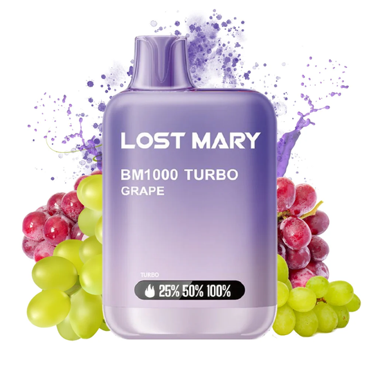 LOST MARY BM1000 Turbo 2% Grape